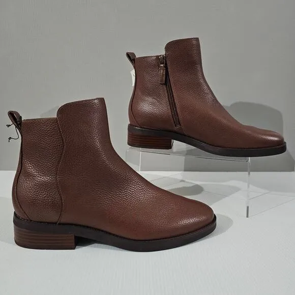 NEW Cole Haan River Chelsea Ankle Bootie Sequoia Brown Leather Size 11295