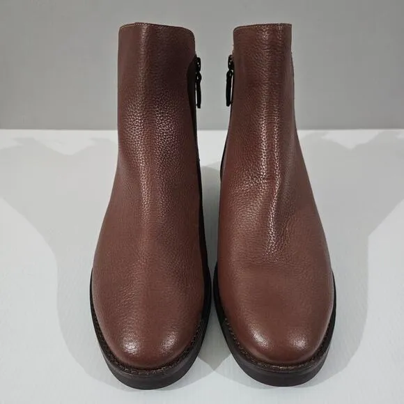 NEW Cole Haan River Chelsea Ankle Bootie Sequoia Brown Leather Size 11295