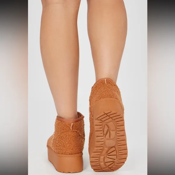 New Cozy Platform Boots