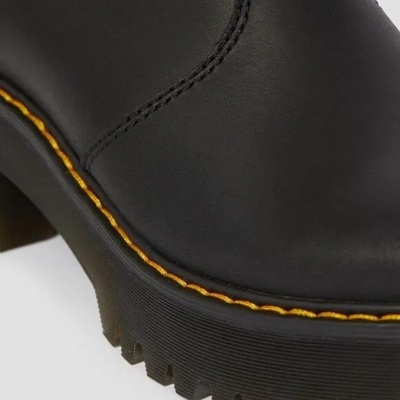 NEW DR MARTENS Rometty Wyoming Leather Platform Women'sChelsea Boots Size 6