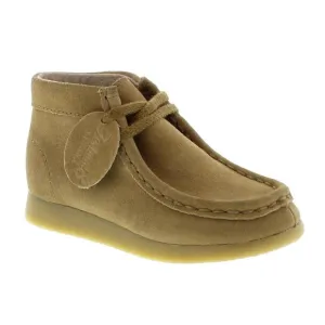 NEW FOOTMATES boy's wally boots - medium/wide in buck suede