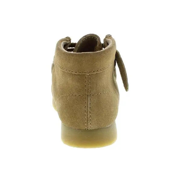 NEW FOOTMATES boy's wally boots - medium/wide in buck suede