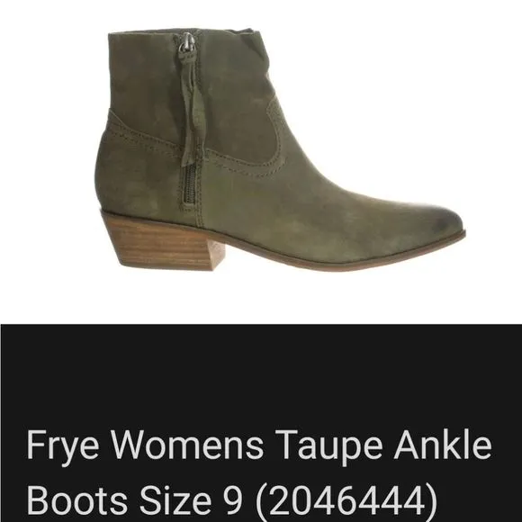 NEW FRYE &amp; Co LEATHER BLOCK HEEL BOOTS 👢