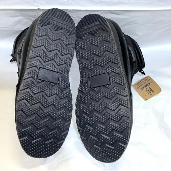 NEW HAMMER Double Density Zipper Boots Size 7