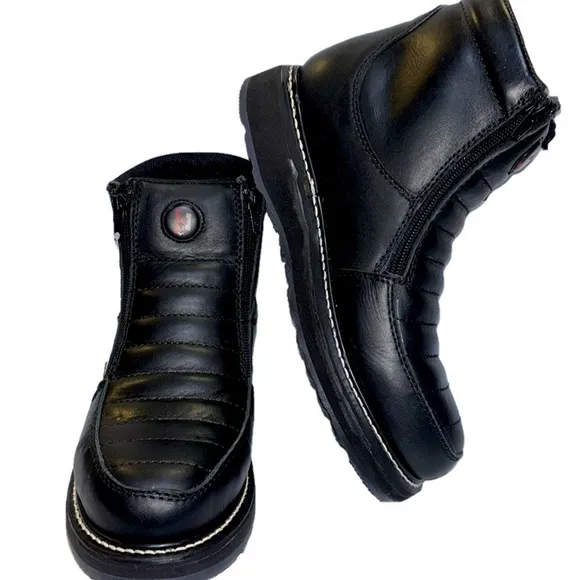 NEW HAMMER Double Density Zipper Boots Size 7