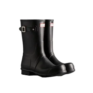NEW HUNTER Black Original Short Rain Boots Size 7 US $170