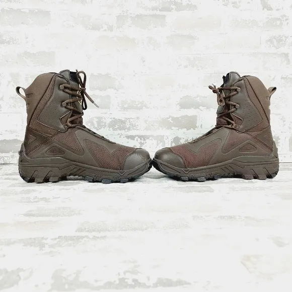 NEW Irish Setter Work Brown High Top Waterproof Nano-Toe 5&quot; Lace Up Boots K794