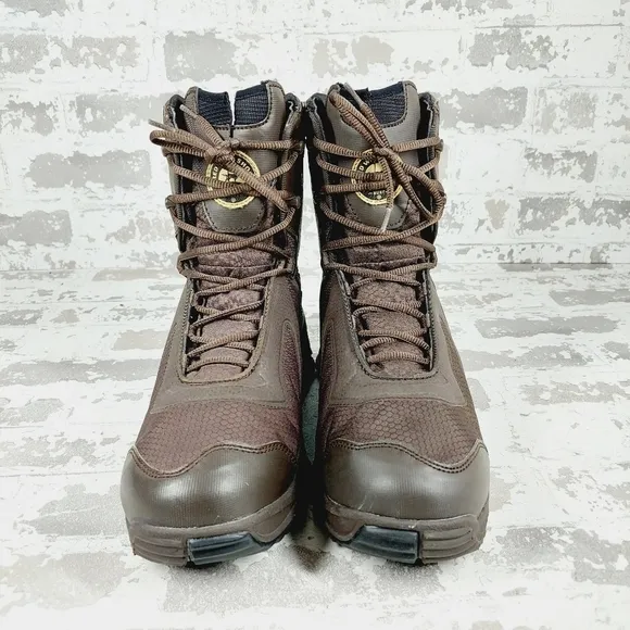 NEW Irish Setter Work Brown High Top Waterproof Nano-Toe 5&quot; Lace Up Boots K794