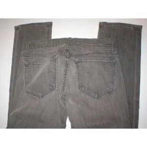 New J Brand Jeans Gray 24 Pencil Skinny 912 Womens 34 in Low Rise Tall Long USA