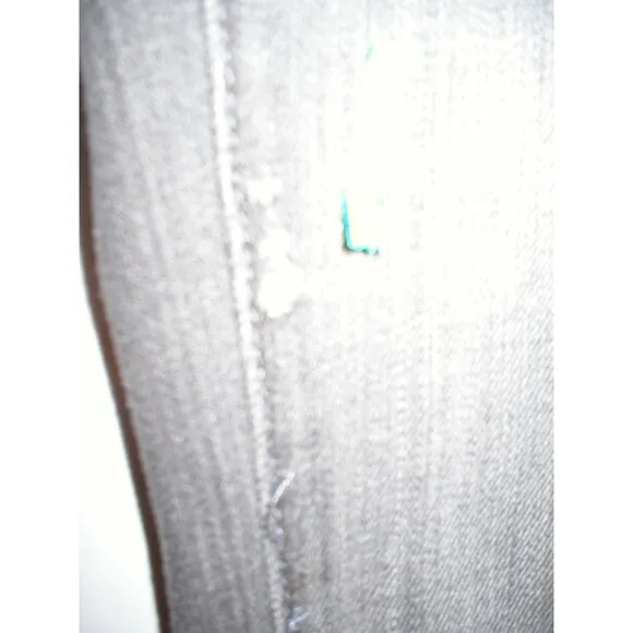 New J Brand Jeans Gray 24 Pencil Skinny 912 Womens 34 in Low Rise Tall Long USA