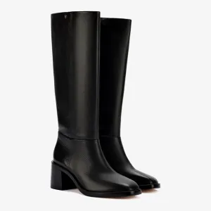 New Larroude black Ricky leather boots