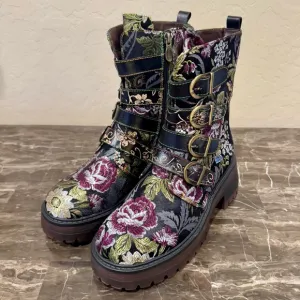 NEW L’artiste by Spring Step Haruko Tapestry Boots