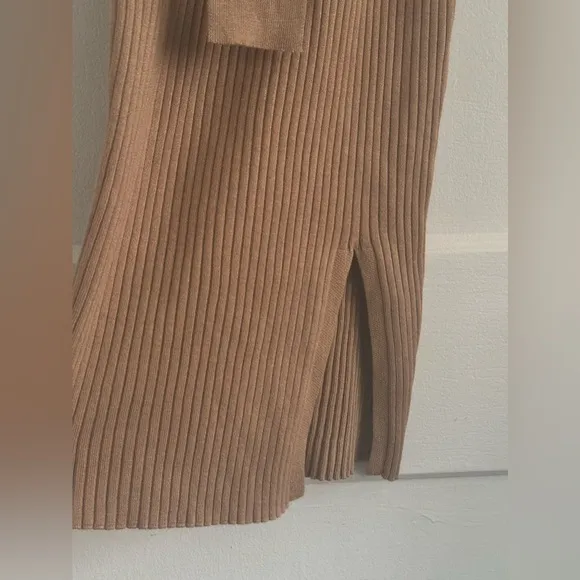 New Look camel midi dress Sz 6US/10uk