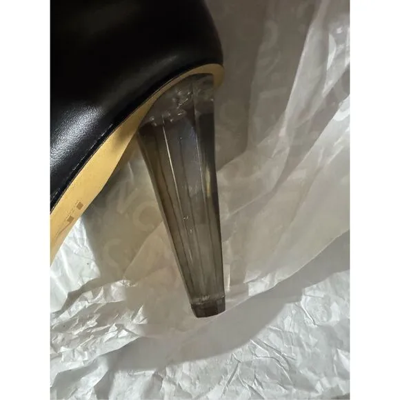 New Mateo for INC Black  International Concepts Charlotte Heeled Boots Size 6.5