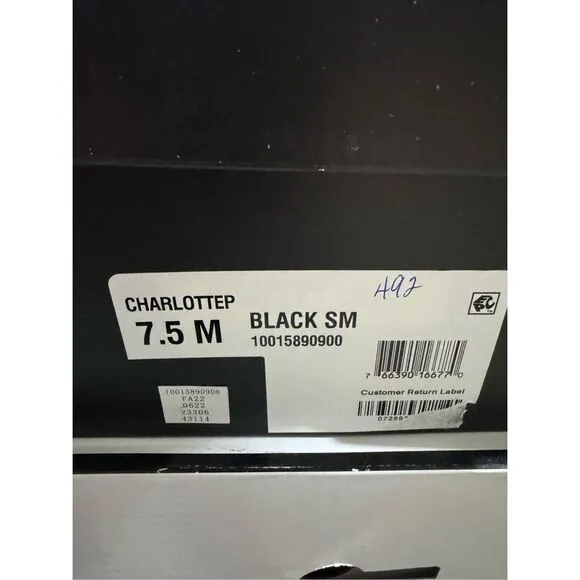 New Mateo for INC Black  International Concepts Charlotte Heeled Boots Size 6.5