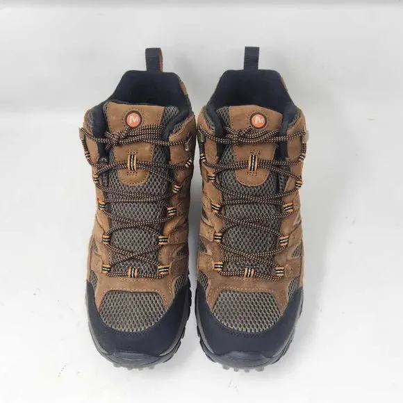 New men's 11.5 Merrell MOAB 2 Mid waterproof hiking boots Earth Brown J06051