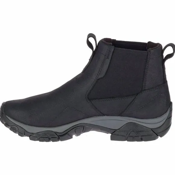 NEW MERRELL men's adventure chelsea waterproof boot in black