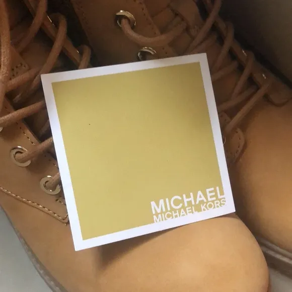 NEW MK boots with rhinestone ankle cuffs