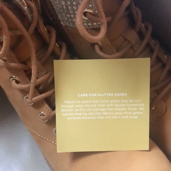 NEW MK boots with rhinestone ankle cuffs