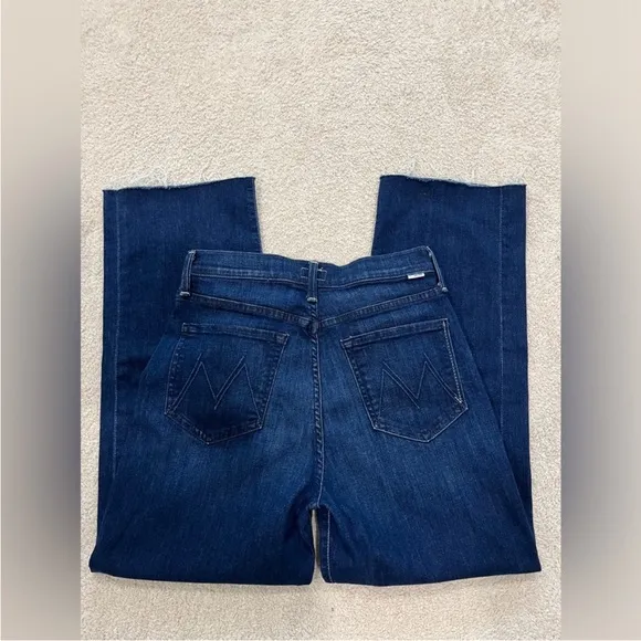 NEW! MOTHER The Rambler Zip Ankle Denim Jeans in Animal Instinct Size 28