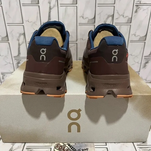 New On Cloud Cloudvista Waterproof Shoes Zinc Brown Training Gym Women’s Size 6