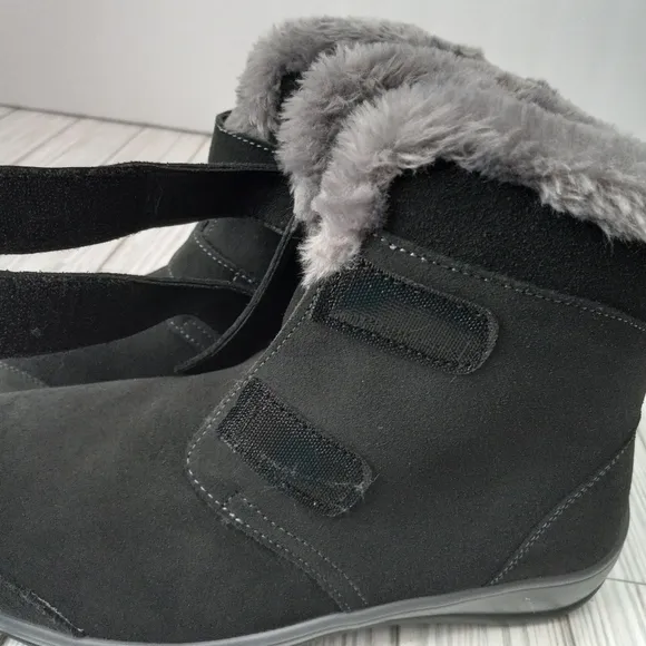 NEW OrthoFeet Florence Faux Fur Winter Boots