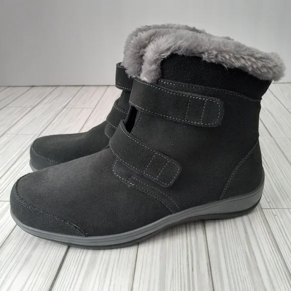 NEW OrthoFeet Florence Faux Fur Winter Boots