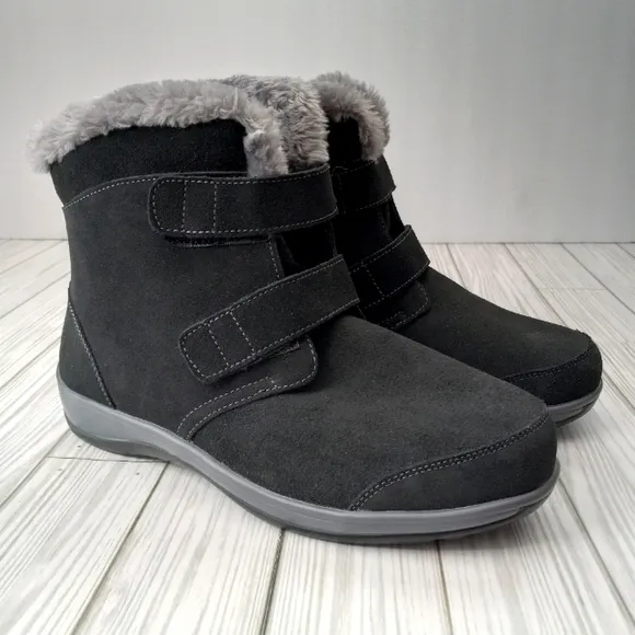 NEW OrthoFeet Florence Faux Fur Winter Boots