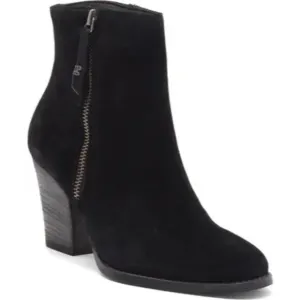 NEW PAUL GREEN REYA BLACK SOFT SUEDE BOOTS SIZE UK 7.5/ US 10