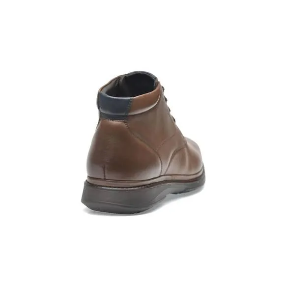 NEW PAZSTOR lambskin leather boots 2907 baruc in barista brown