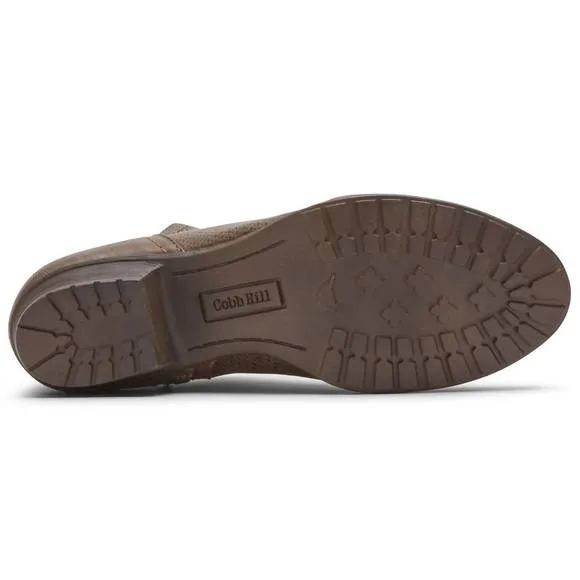 NEW ROCKPORT women's gratasha v-cut boots in taupe