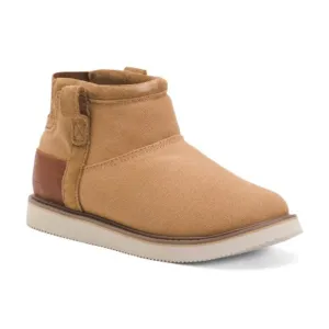 NEW SANUK Men's Cozy Vibe Surf Check Boots tan 266mn