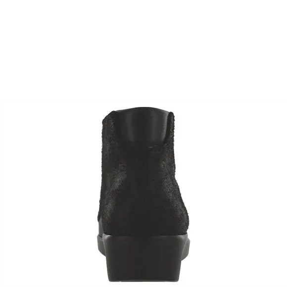 NEW SAS women's kich lace up ankle boots in licorice