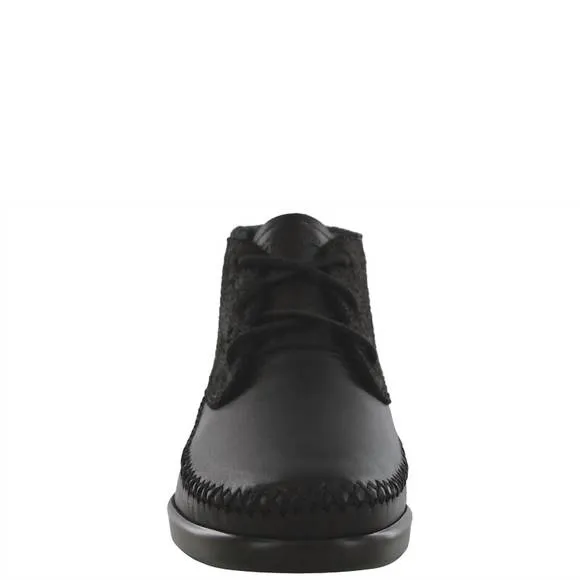NEW SAS women's kich lace up ankle boots in licorice