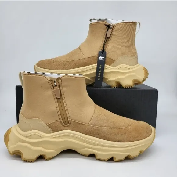 New Sorel Kinetic Breakthru Acadia WP Women's Boot Shoes Size 7.5