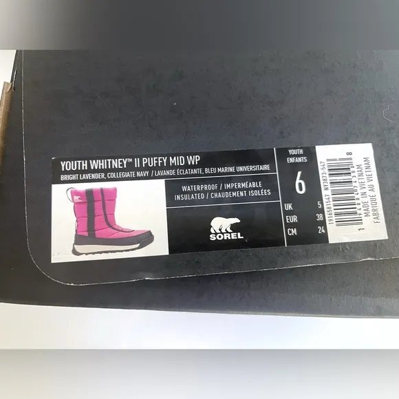 NEW Sorel Whitney Puffy Snow Boots 6