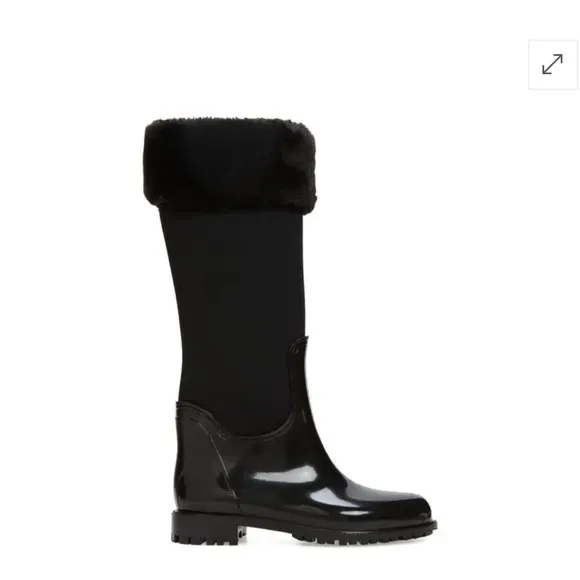 NEW Tatum Waterproof Faux Fur Trim Knee High Boots