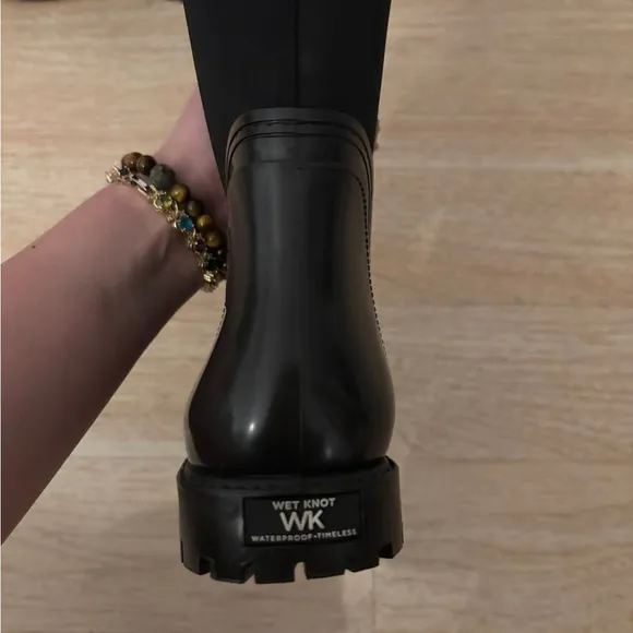 NEW Tatum Waterproof Faux Fur Trim Knee High Boots