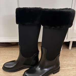 NEW Tatum Waterproof Faux Fur Trim Knee High Boots
