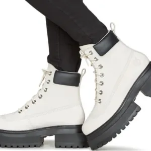 New! Timberland Timberland Sky 6In LaceUp Platform Boots Sz 9