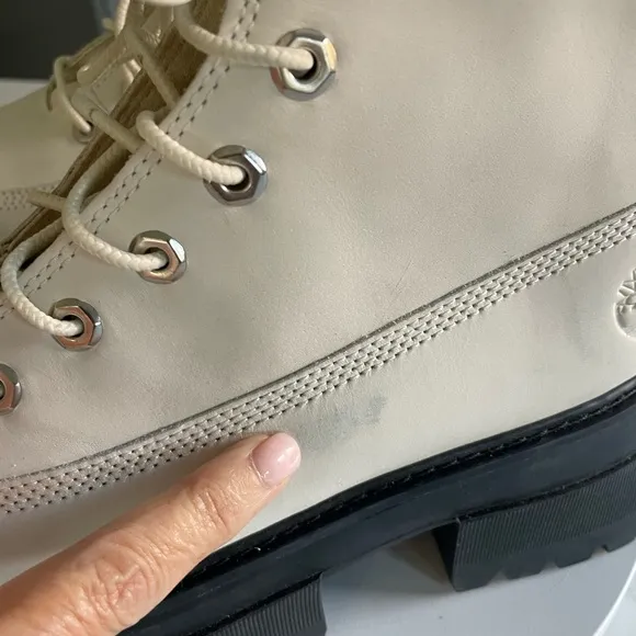 New! Timberland Timberland Sky 6In LaceUp Platform Boots Sz 9
