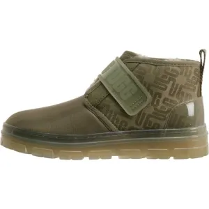NEW UGG Australia Women's Green Neumel Graphic Monogram Chukka Boots 564sn