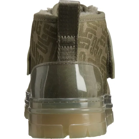 NEW UGG Australia Women's Green Neumel Graphic Monogram Chukka Boots 564sn