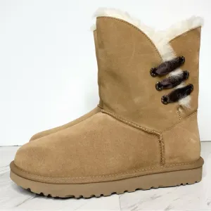 New! UGG Constantine Chestnut Short Winter Boot 8