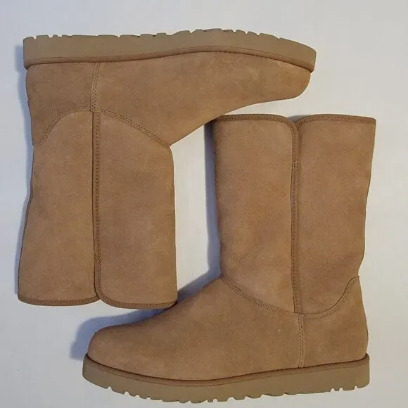 NEW UGG Michelle Classic Boots Womens 11 Brown Suede Classic Cozy Outdoors