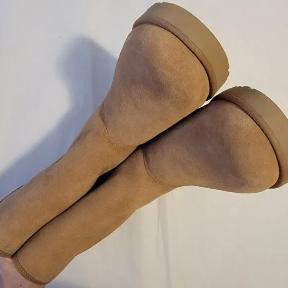 NEW UGG Michelle Classic Boots Womens 11 Brown Suede Classic Cozy Outdoors