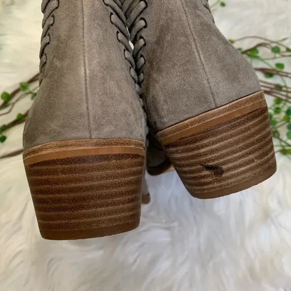 NEW | Vince Camuto | Leather Suede Pevista Bootie Ankle Boot