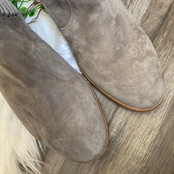 NEW | Vince Camuto | Leather Suede Pevista Bootie Ankle Boot