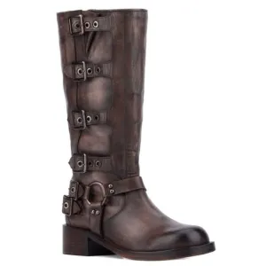 NEW Vintage Foundry Co. Women's Constance Tall leather Boots SIZE 8.5