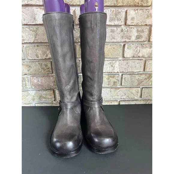 NEW Vintage Foundry Co. Women's Constance Tall leather Boots SIZE 8.5